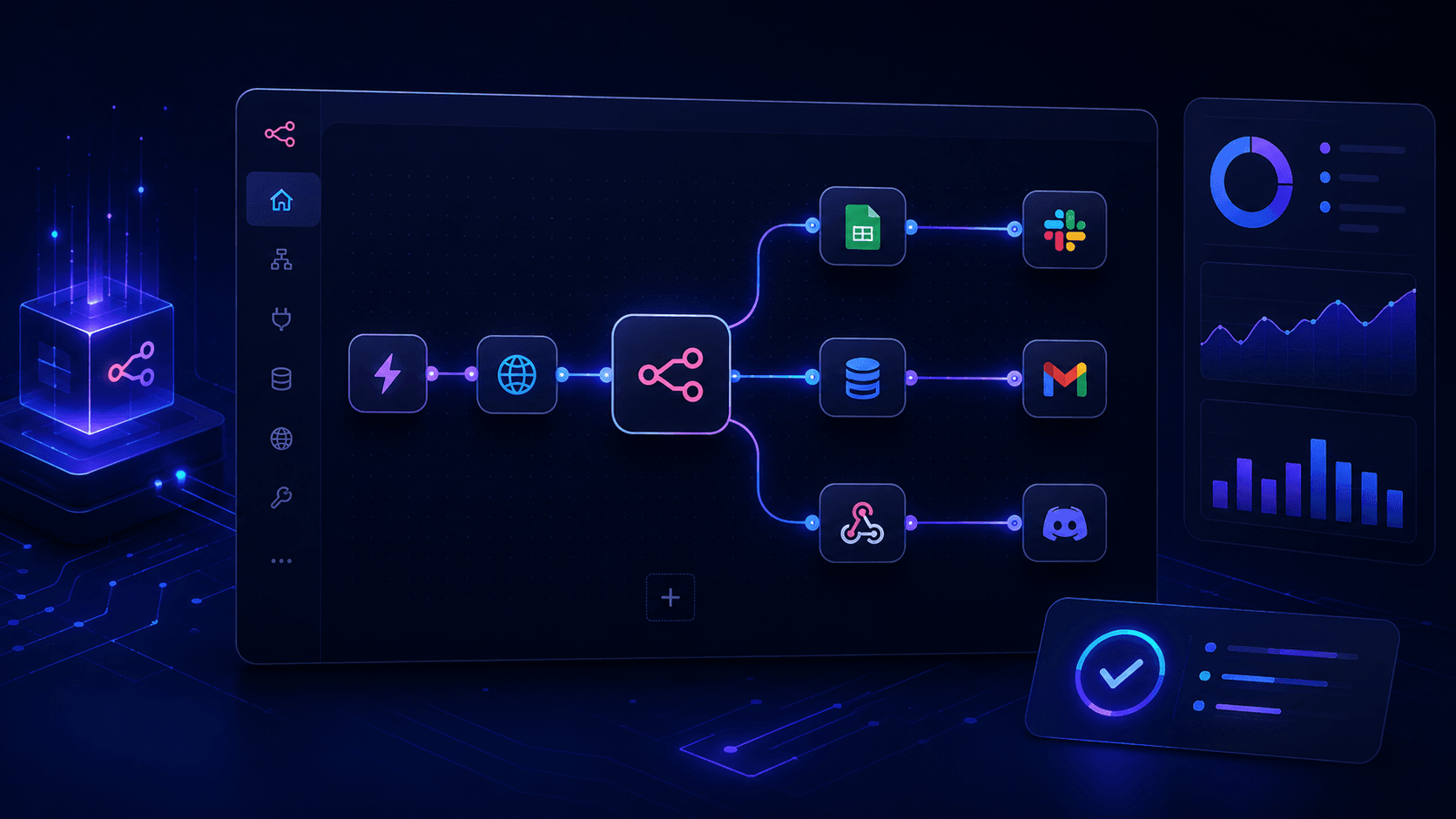 What is n8n automation workflow example