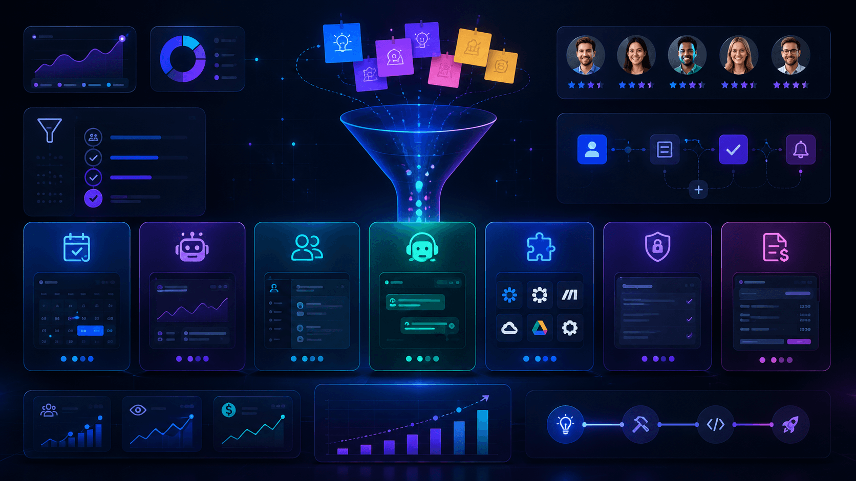 SaaS ideas 2026 micro-SaaS dashboard with AI tools and product validation steps